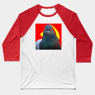 Communist Pigeon Baseball T-Shirt